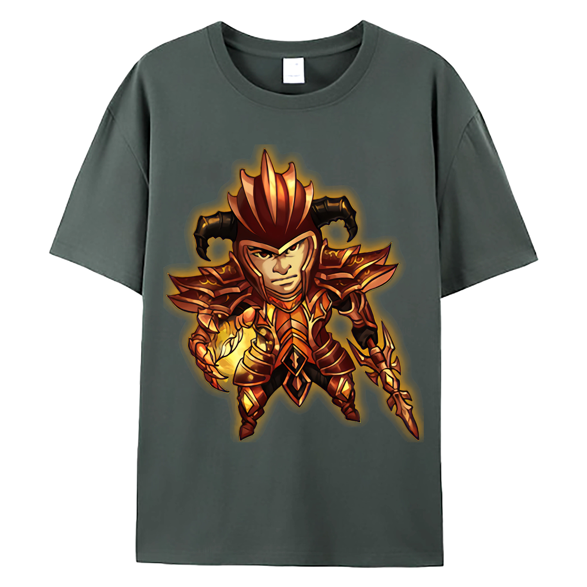 （画像用） リーグ・オブ・レジェンド League of Legends LOL 綿100％ メンズ半袖Tシャツ｜肌触りやわらか＆通気性